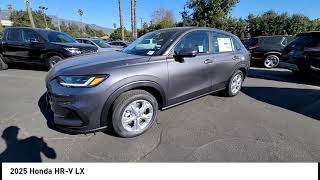 2025 Honda HRV Pasadena Los Angeles Glendale Alhambra Cerritos Orange County 2500869 [upl. by Timus696]