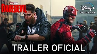 JUSTICEIRO APARECEU  TRAILER OFICIAL DEMOLIDOR BORN AGAIN DIRETO DA NEW YORK COMIC CON [upl. by Olivann]