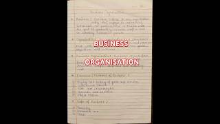 Business Organization Explained for BComBBA Students [upl. by Adar]