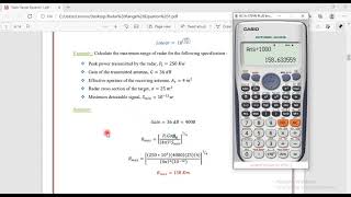 Radar Range Equation with matlab [upl. by Aipmylo]