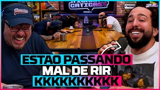 RABIN E MURILO VÃO FAZER O BOLA PASSAR MAL KKKKKKKKKK [upl. by Lashonde]