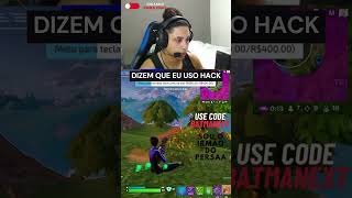 DIZEM QUE EU USO HACK NADA A VER fortniteclips fortnite fortnitezerobuild fy streamer gaming [upl. by Orland]