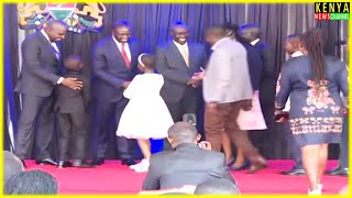 PRESIDENT RUTO MEETS THE FAMILY OF CS KIPCHUMBA MURKOMEN AT STATE HOUSE [upl. by Ayikahs]