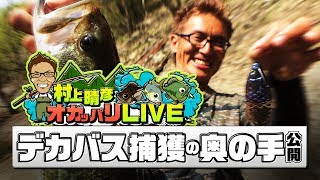 村上晴彦オカッパリLIVE「デカバス捕獲の奥の手」公開 [upl. by Ennaylloh866]