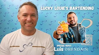 LUCKY LOUIES BARTENDING with Luis Orendain [upl. by Virge]