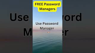 Free Password Manager passwordmanager free keepass bitwarden nordvpn [upl. by Hennessy11]