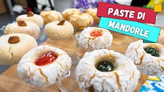 Come preparare le PASTE DI MANDORLE Siciliane la ricetta tradizionale [upl. by Proctor]