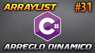 Cómo HACER y LEER Un ARRAYLIST  ARREGLO DINÁMICO  Desarrollo en CSharp C 31 [upl. by Cower]