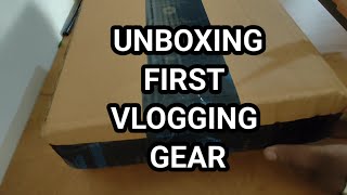 FIRST VLOG GEAR [upl. by Ecnarret337]