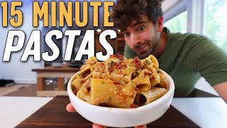 These 15 Minute Pastas Will Change Your Dinners Forever [upl. by Ul]