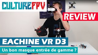 Eachine VR D3 le meilleur masque entrée de gamme [upl. by Wanda]