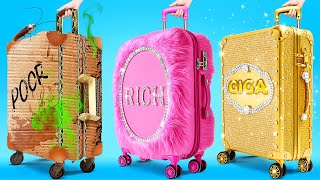 Rich vs Poor Parents On Vacation Revealing the Best Travel Hacks by 123 GO [upl. by Fosdick]