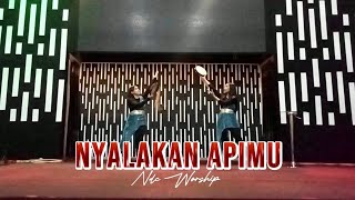 Nyalakan Apimu  NDC Worship  Tamborine by CM Maranatha [upl. by Rodavlas]