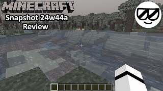 Minecraft Snapshot Review 24w44a [upl. by Garbers]