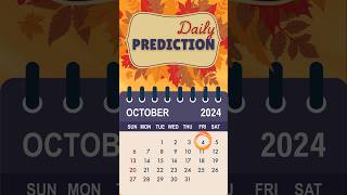 BEST day of Rooster month Daily Prediction  4th Oct 2024  📣Alan says📣dailyastrology planahead [upl. by Maribeth952]