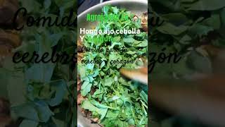 Arugula y Hongos shorts recetas shortvideo cocina cocinaconsabor cocinaInteligentes [upl. by Atikahc10]