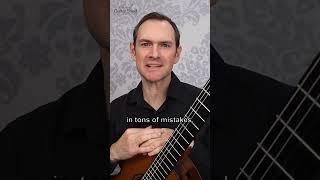 Dont SightRead to Death A Better Practice Tip shorts classicalguitarshed guitar guitarlesson [upl. by Wesa]