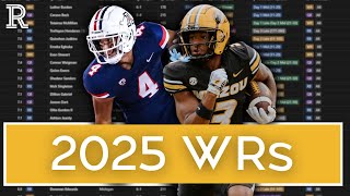 8 Wide Receivers Every Fantasy Football Player Needs to Know  2025 NFL Draft Class Preview [upl. by Mala]