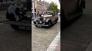 1938 Vintage RollsRoyce Limousine luxurycar vintagecar rollsroyce carspotting2024 [upl. by Ardnahsal]