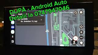 Audi Q7 fabricat 2017 activare Audi Smartphone cu Android Auto si CarPlay plus actualizare harti GPS [upl. by Glassco]