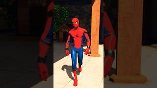 Spider man Kai batai ko marr diya 😱🤯 gta5 shorts shortsfeed [upl. by Kersten]