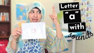 Phonics  Letter a  Phonogram a  SARA MEER [upl. by Rachele]