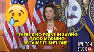 Nancy Pelosi Is NOT Having a Good Morning [upl. by Oiramrej]