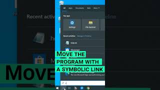 How to move a program from one disk to another in a Windows operating system shorts short [upl. by Decima]