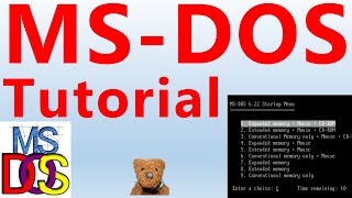 DOS tutorial commands for beginners [upl. by Ijan]