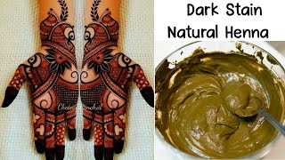 Without Essential Oil Henna Paste For Dark Stain How to make Henna paste for dark stains [upl. by Leatrice177]