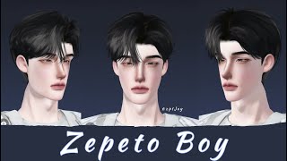 ZEPETO FACE TUTORIAL BOY [upl. by Ainoloppa]