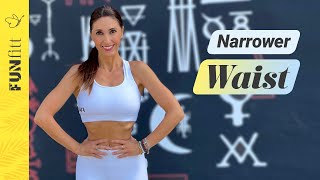 Quick WaistTrimming Bodyweight Exercises for Busy Women  FUNfitt with Susanayabar [upl. by Oknuj697]