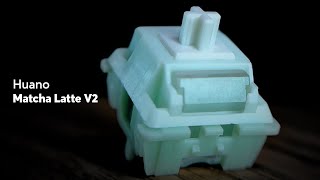 Huano Matcha Latte V2 Sound Test  Smooth and Creamy Linear Switch [upl. by Nosremaj]