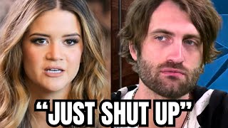 Maren Morris Husband Goes Off on Haters After She Quits Country Music [upl. by Ayaros]