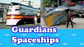 Guardians of the Galaxy Spaceships Toy Review Unboxing [upl. by Odo]