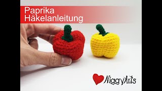 Paprika Häkelanleitung [upl. by Lehctim]