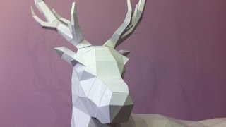 Making of a paper Stag [upl. by Lemmy]