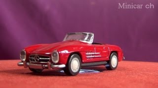 MercedesBenz 300SL Roadster メルセデス ベンツ ダイキャストオープンカー ジョージア [upl. by Sadnac]