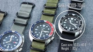 Another way to look at Seiko Turtle 6309 amp New Turtle SRP777 [upl. by Freudberg367]