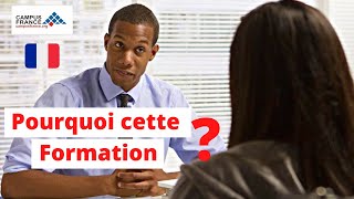 Pourquoi avez vous choisi cette formation  Entretien campus France Comment répondre  El Ibra [upl. by Einhapets]