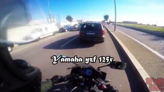 YZF R125  Ride with friends [upl. by Westney909]