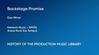 Backstage Promise  Dan Milner  Network Music NM174 Full Track  HOTPML 668 [upl. by Cyb]