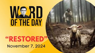 RESTORED  Word of the Day  November 7 2024 [upl. by Mascia]