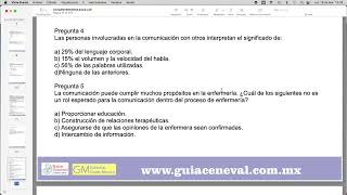 EXAMEN CENEVAL REASUELTO EGEL PLUS ENFERMERIA 2024 2024 TODOS LOS REACTIVOS CON RESPUESTA ceneval [upl. by Sauer]