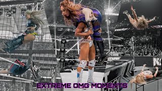 WWE Womens Extreme OMG Moments Compilation [upl. by Novets870]