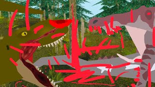 Carnivores 2 mod spinosaurus jp3 carnivores 2 jurassic park 3 [upl. by Nyrat791]