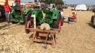 Oldtimer Traktoren im Einsatz mit Riemenscheibe [upl. by Wohlen14]