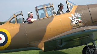 T6 Harvard Flight Shuttleworth Airshow 12th May 2024 [upl. by Oleta]