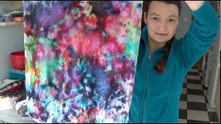 How to ice dye fabric [upl. by Adoh]