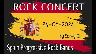 ROCK CONCERT SPAIN PROGRESSIVE ROCK BANDs [upl. by Sosthina]